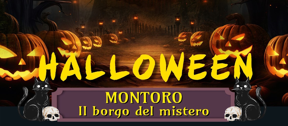 playbill Halloween Montoro - Narni